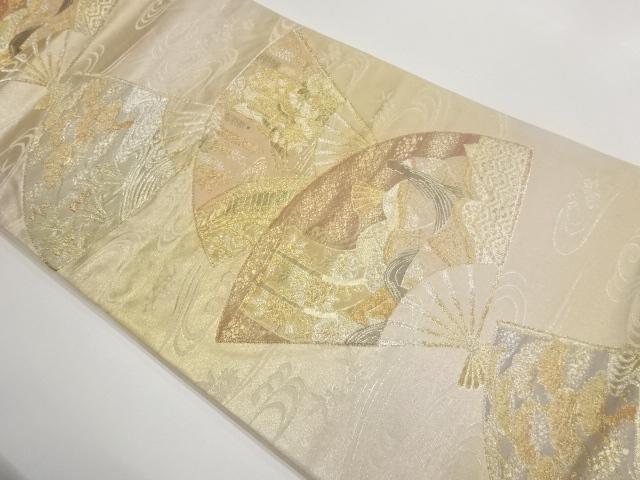 JAPANESE FUKURO OBI / WOVEN PEOPLE IN THE PAST
